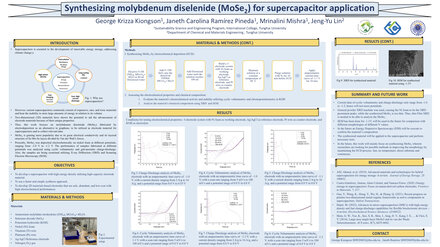Synthesizing Molybdenum Diselenide (MoSe2) for Supercapacitor Application