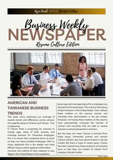 American and Taiwanese Business Trends