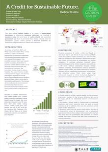 A Credit for a Sustainable Future: Carbon Credits