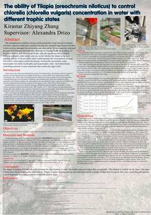 The Ability of Tilapia (Oreochromis Niloticus) to Control Chlorella (Chlorella Vulgaris) Concentration in Water with Different Trophic States