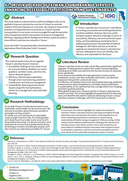 AI Driven Upgrade of Taiwan's Suburban Bus Services: Enhancing Accessibility, Efficiency, and Sustainability
