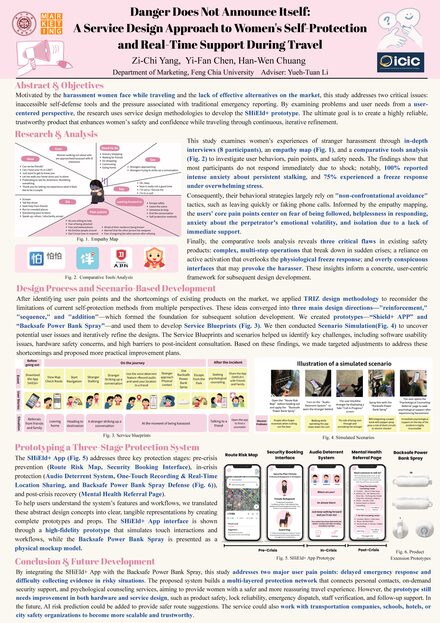 Danger Does Not Announce Itself: A Service Design Approach to Women’s Self-Protection and Real-Time Support During Travel