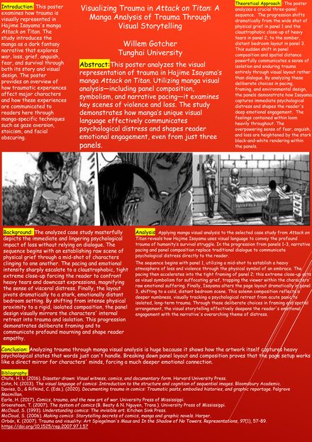Visualizing Trauma in Attack on Titan: A Manga Analysis of Trauma Through Visual Storytelling 