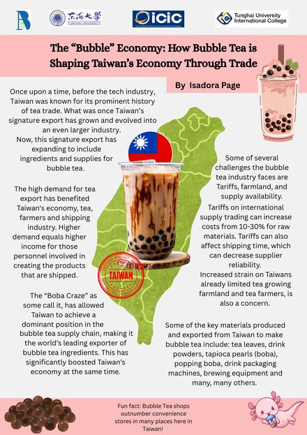 The 'Bubble Economy': How Bubble Tea is shaping Taiwan’s economy through trade